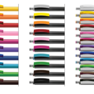 Fluffy pennen kleuren